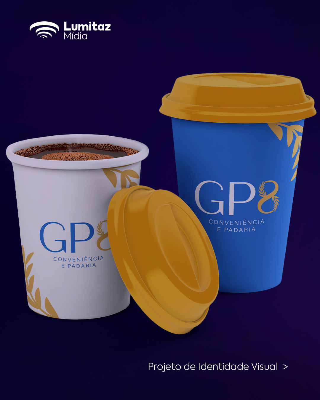 Fechando a semana com mais um projeto concluído com sucesso! 🎯Desenvolvemos a identidade visual